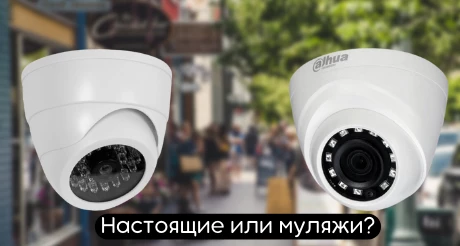 Как отличить муляж камеры видеонаблюдения от настоящей