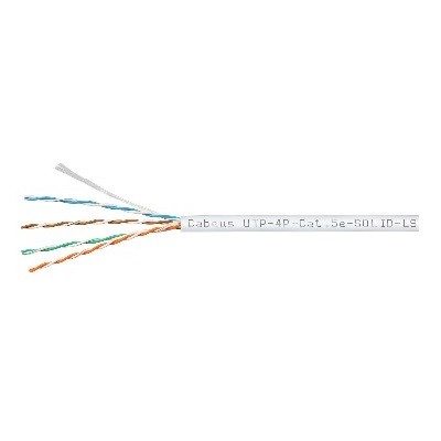 UTP-4P-Cat.5e-SOLID-LSZH-WH-